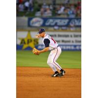 Brooks Conrad with the Round Rock Express