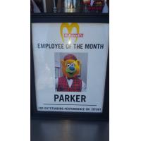 McDowell's Employee of the Month Sign