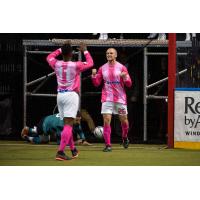 Kansas City Comets Celebrate a Goal