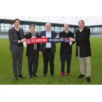 Rudolf Vidal, Clark Hunt, Uli Hoeness, Dan Hunt and Joeg Wacker