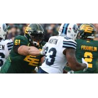 Offensive Tackle Joel Figueroa with the Edmonton Eskimos