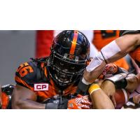 BC Lions Linebacker Solomon Elimimian