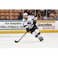 Forward Sam Kurker with the Manchester Monarchs