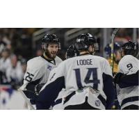 Jacksonville IceMen Defenseman Chris Joseph and Teammates