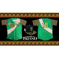 Fresno Grizzlies Coming to Fresno uniforms