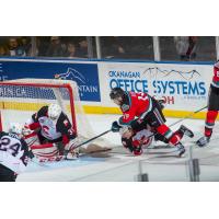 Kelowna Rockets Forward Dillon Dube against the Prince George Cougars