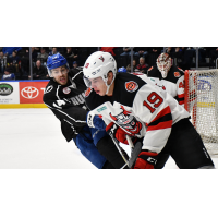 Binghamton Devils Left Wing Blake Pietila vs. the Syracuse Crunch