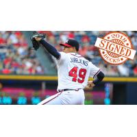 Jair Jurrjens with the Atlanta Braves