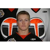 Defenseman Chase Norrish with the Yorkton Terriers