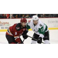 Tucson Roadrunners Forward Mike Sislo vs. the Texas Stars