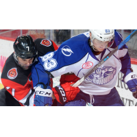 Binghamton Devils battle the Syracuse Crunch