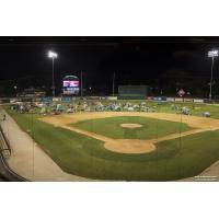 Camping out at Joliet Route 66 Stadium, home of the Joliet Slammers