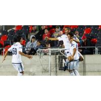 Bethlehem Steel FC celebrates a goal