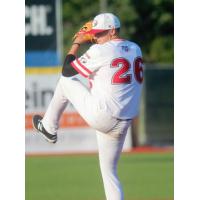 Pitcher Zach Kirby with the Florence Freedom
