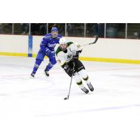 Forward Tanner Froese with St. Norbert College