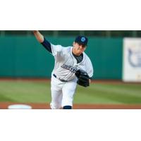 Lakewood BlueClaws on the mound