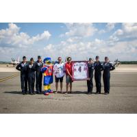 Springfield Thunderbirds Present Gift to U.S. Air Force Thunderbirds