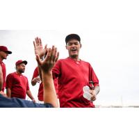 High Fives for the Frisco RoughRiders