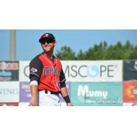 Hickory Crawdads in action