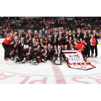 Team Canada celebrates Gold at the Hlinka Gretzky Cup