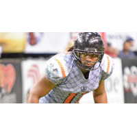 Defensive end Marquis Smith with the Bismarck Bucks