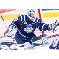 Goaltender Zachary Bouthillier with the Chicoutimi Sagueneens