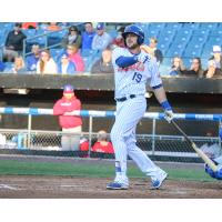 Travis Taijeron hit two home runs for the Syracuse Mets on Monday evening