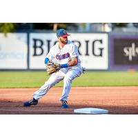 Ottawa Champions make a play in the field