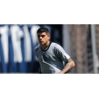 Gustavo Bou in training with the New England Revolution