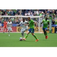 Seattle Sounders FC begins a two-match week with a game at Real Salt Lake tonight