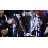 The USL Championship trophy