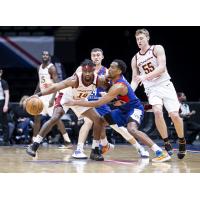 Canton Charge guard Malik Newman against the Long Island Nets