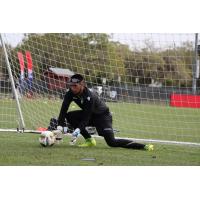 York9 FC goalkeeper Ezequiel Carrasco