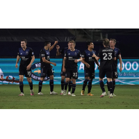 The San Jose Earthquakes celebrate one of their four goals vs. the LA Galaxy on Wednesday